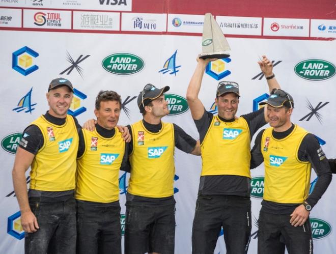 Winner - Land Rover Extreme Sailing Series 2015 © Lloyd Images
